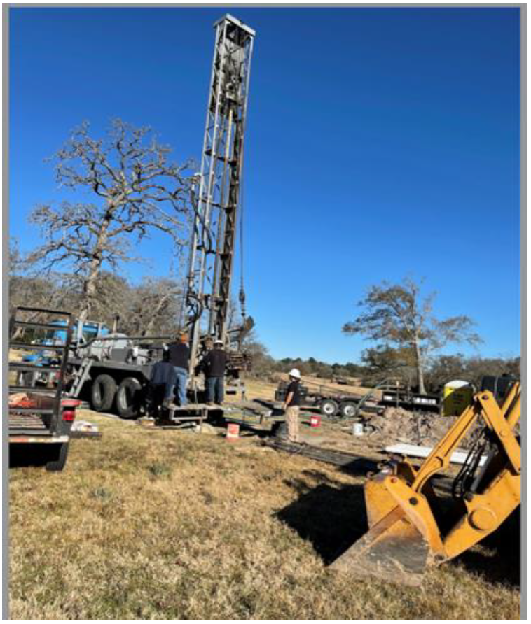 AquaterreX Texas case Study drilling well 1