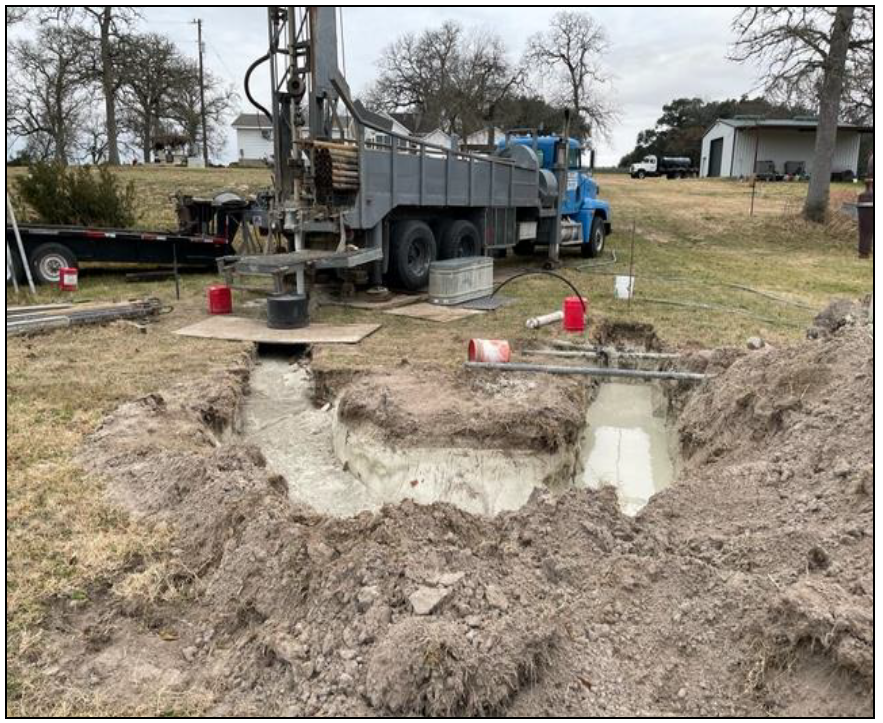 AquaterreX Texas case Study drilling well 2