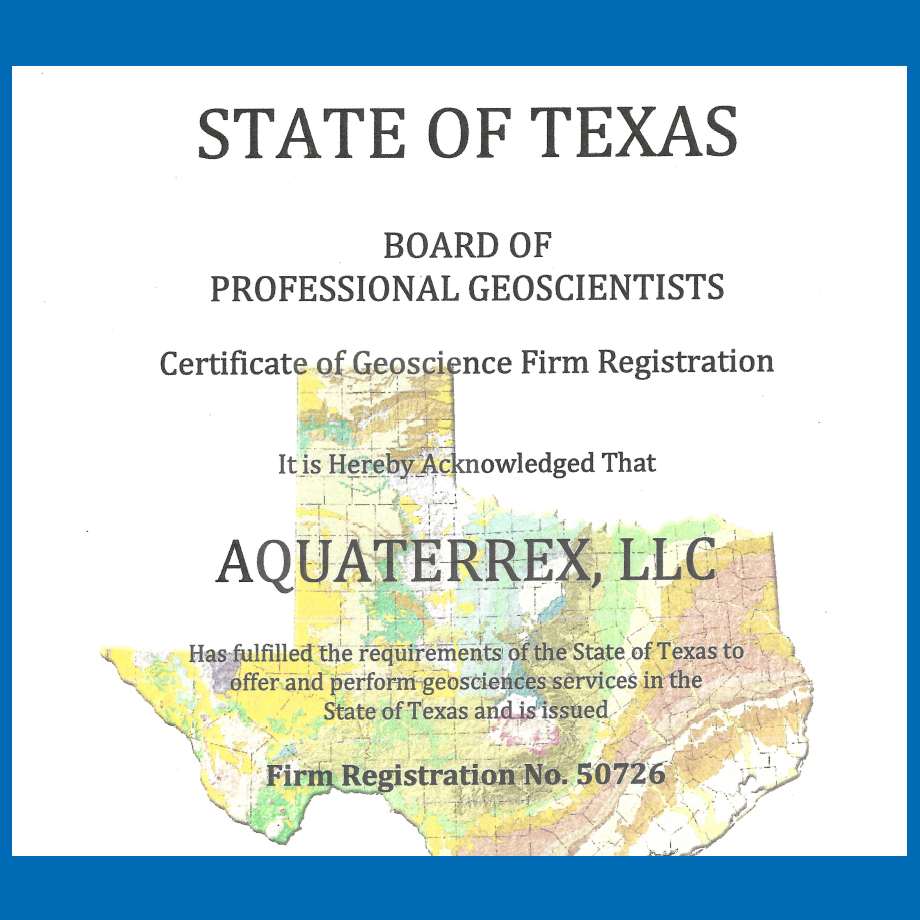 AquaterreX Earns Texas Certification to Revolutionize Water Exploration