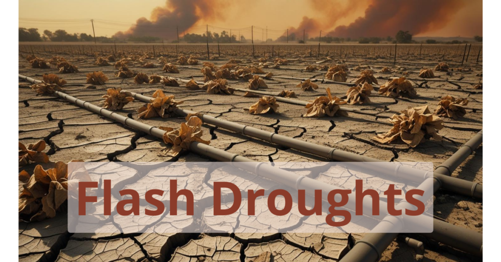 flash droughts
